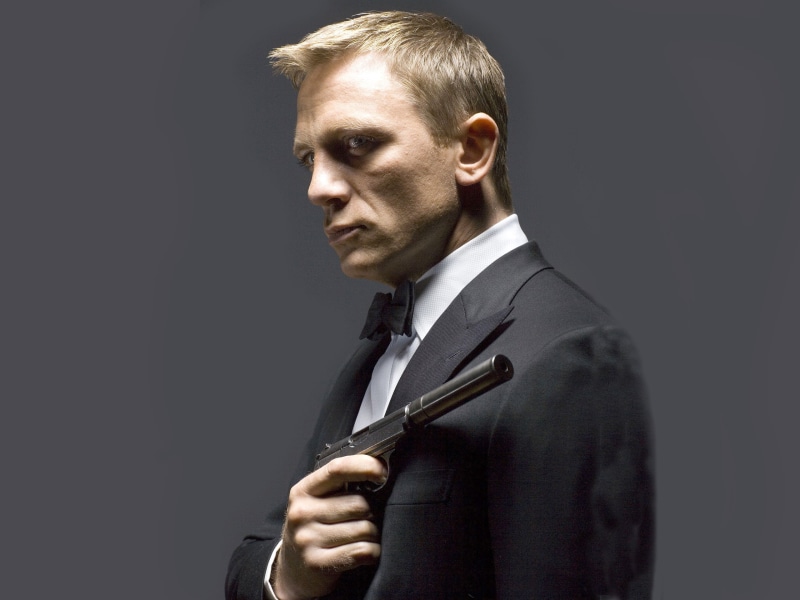 agent, actor, 2K, craig, james, gun, 007, daniel, bond, males, tuxedo, weapons, men