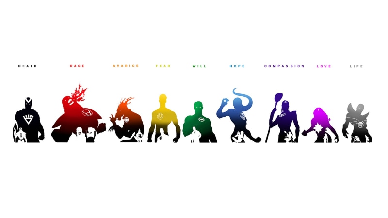 Larfleeze, DC Comics, Emotional Spectrum, Hal Jordan, 1080P, Sinestro, Green Lantern, superhero, Atrocitus
