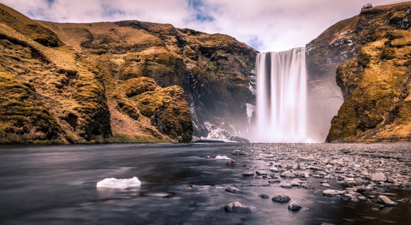 Nature, power in nature, beauty in nature, rock, mountain, Waterfall, Rocks, no people, Vacation, motion, environment, river, long, exposure, land, flowing