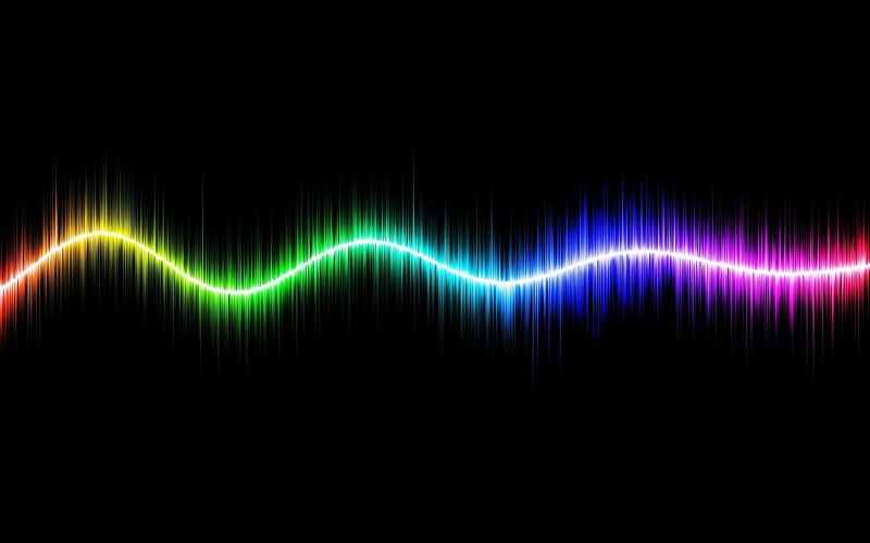 waves, Electromagnetic, Colorful, 4K, Geometric, line, art, abstract, Glowing, colors, background