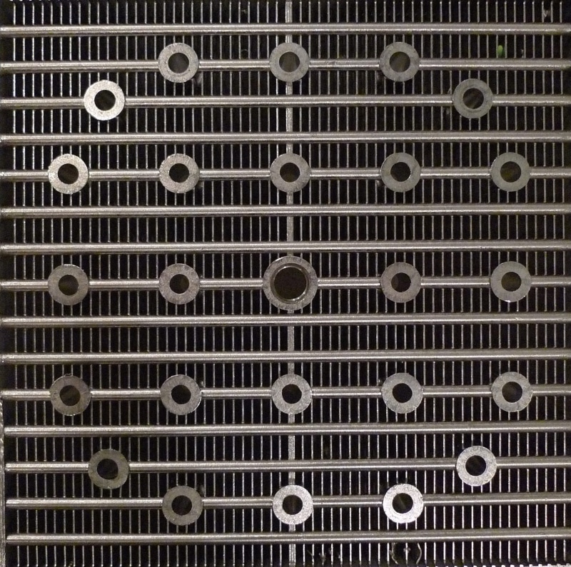 no people, metal, design, close-up, indoors, pattern, geometric shape, shape, hole, Techno, industry, deco, repetition, full frame, abstract, circle, music