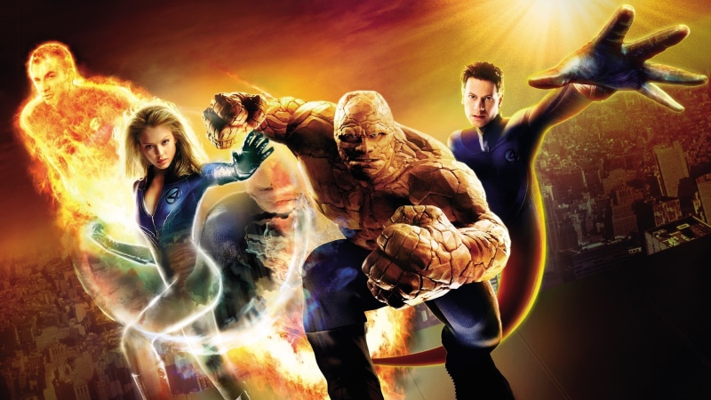 Movie, Jessica Alba, Fantastic Four, 1080P, Thing (Marvel Comics)