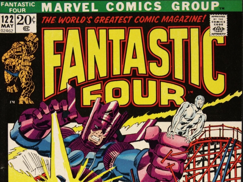 Silver Surfer, Fantastic Four, Galactus, Thing (Marvel Comics), 1080P, Comics