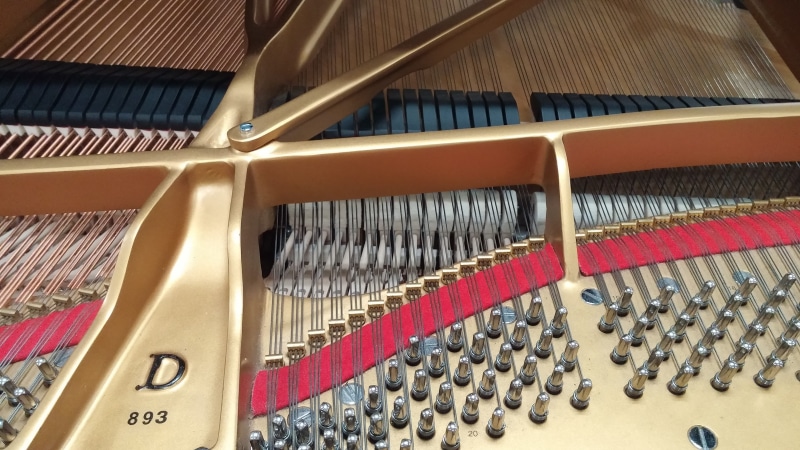 classical music, piano, 4K, arts culture and entertainment, steinway, pattern, musical instrument string, string, high angle view, classical style, Music