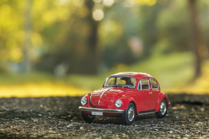 childhood, plant, käfer, motor, toy car, land vehicle, road, motor vehicle, drive, toy, yellow, wheels, 4K, outdoor, day, mode of transportation, traffic