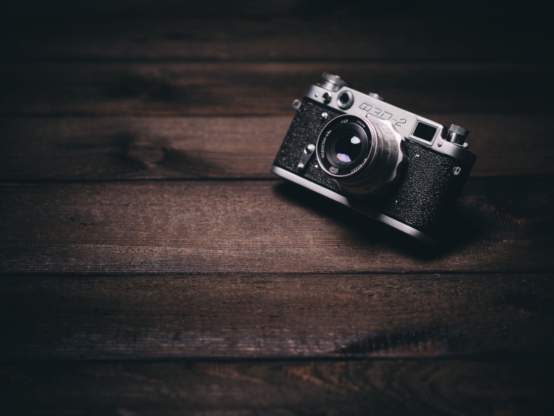 still life, table, plank, old, objects, studio shot, technology, photographing, slr camera, analog, retro styled, old-fashioned, gray, vintage, antique