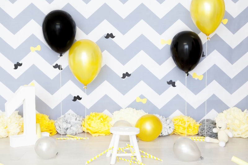 kid, still life, in a row, indoors, backdrop, lighting equipment, assorted, group of objects, fun, multi colored, white, booth, chevron, 4K, decoration