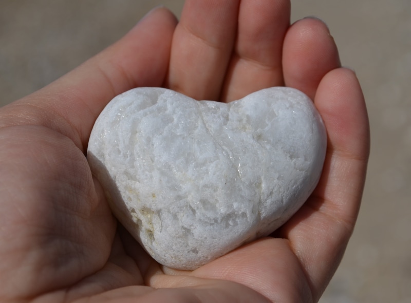 positive emotion, love, heart, rock - object, solid, person, close-up, stone, people, single object, hands cupped, rock, stone - object, romance, hand
