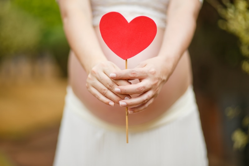 women, focus, love, outdoors, belly, pregnant test, valentines Day - Holiday, adult, holding, emotion, pregnant woman, focus on foreground, offspring, midsection