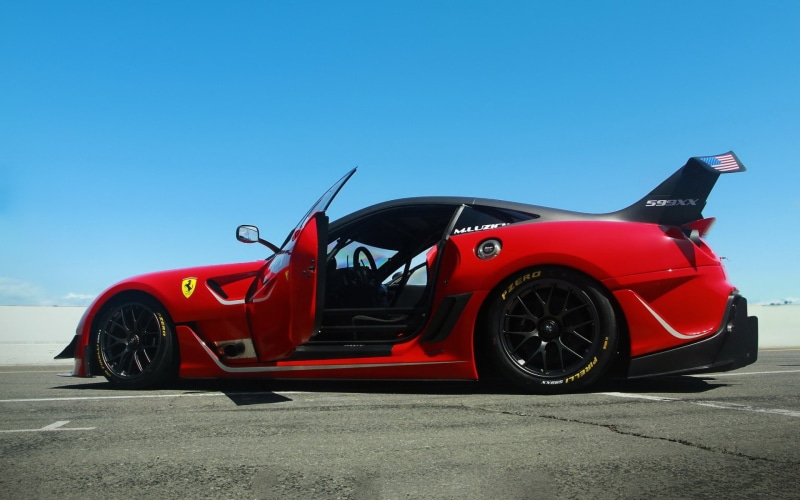 1080P, car, Ferrari, Ferrari 599, italian cars, race cars, red cars, Ferrari 599XX