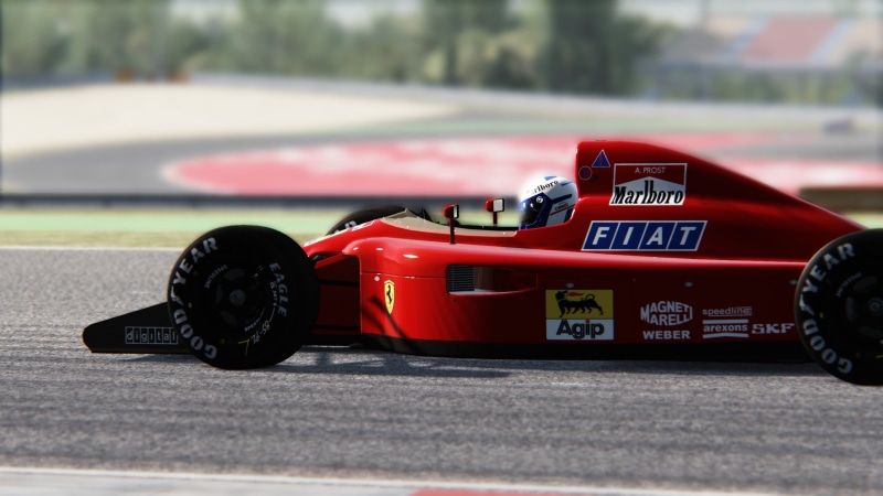 Assetto Corsa, Ferrari, world champion, Vintage car, 2K, Ferrari F1, Italy, race cars, Ferrari 641, race tracks, Formula 1, ferrari formula 1, FIAT, red