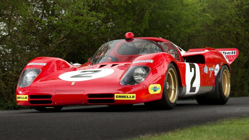 Old Car, Car, Race Car, Ferrari 512 S, Ferrari, Sport Car, 1080P, Red Car