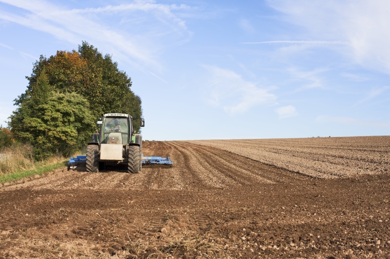 agro photo, sky, no people, getreideanbau, cultivation, environment, seedbed preparation, day, rural scene, editing, farm, landscape, agricultural tractor