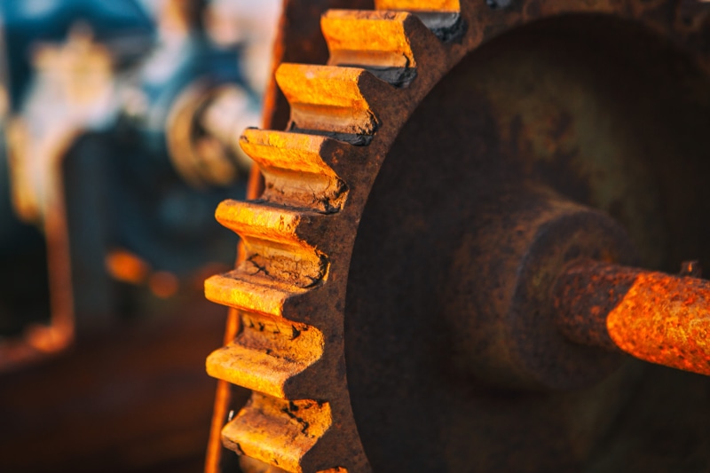iron - Metal, abandoned, Image, equipment, glowing, England, metal industry, metal, gear, 4K, machinery, Kent, close, rust, illuminated, shot, textures