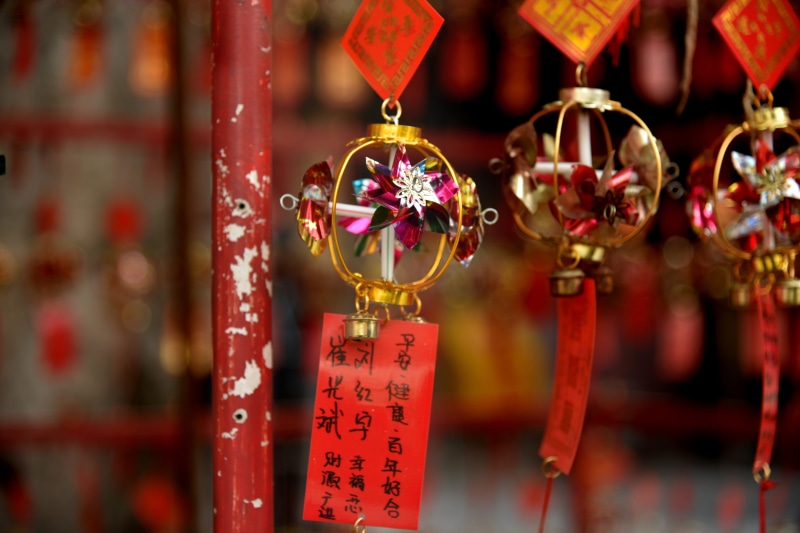 golfarisa, hong kong, chinese new year, no people, chinese, tag, memory, 5K, red, text, temple, religious, history, old, message, classic, faith, china