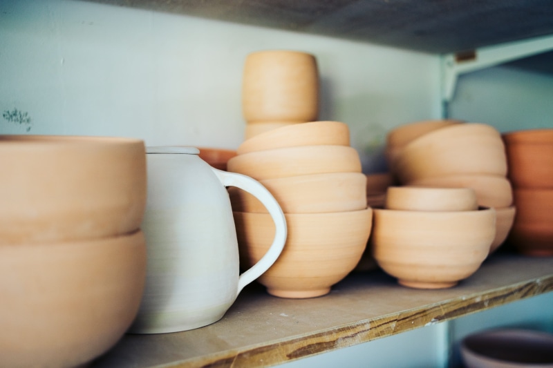 indoors, flower pot, ceramic workshop, bowl, dry clay, art, craft, close-up, handmade, natural, design, pottery, clay art, ceramics, clay, clay work, retail