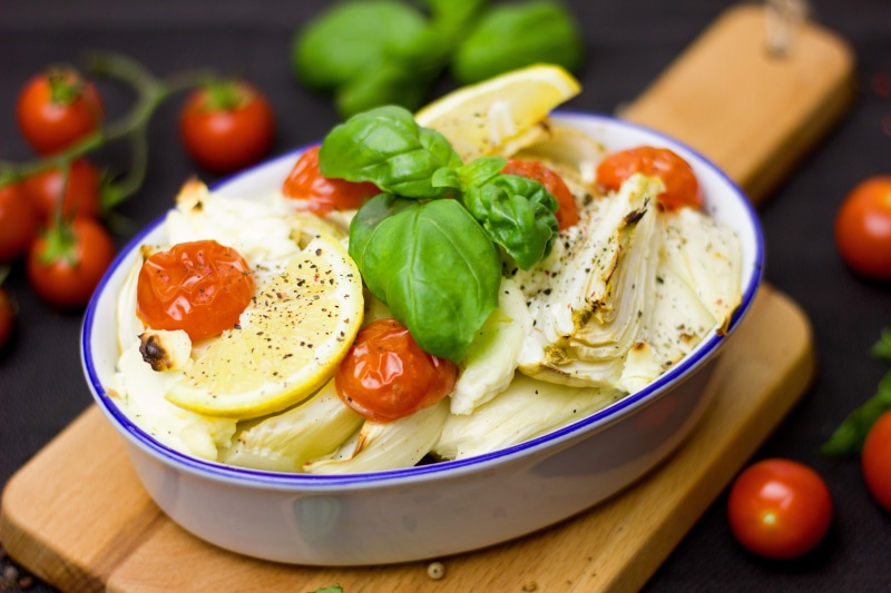 wellbeing, close-up, healthy, freshness, healthy eating, tomato, vegetables, meal, food, fennel, nutrition, diet, oven dish, salad, cherry tomato, eat
