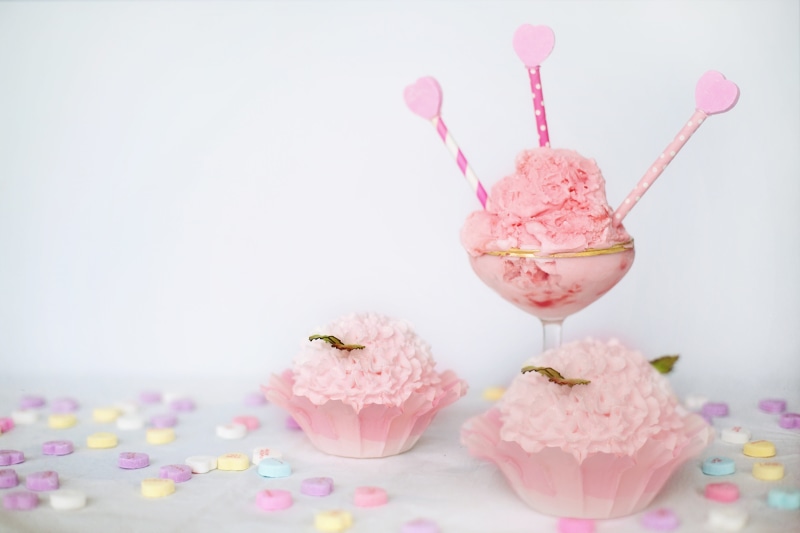 pink background, temptation, nature, food, studio shot, close-up, valentine, sweet food, party, hearts, indulgence, valentines day, pastel colored, freshness