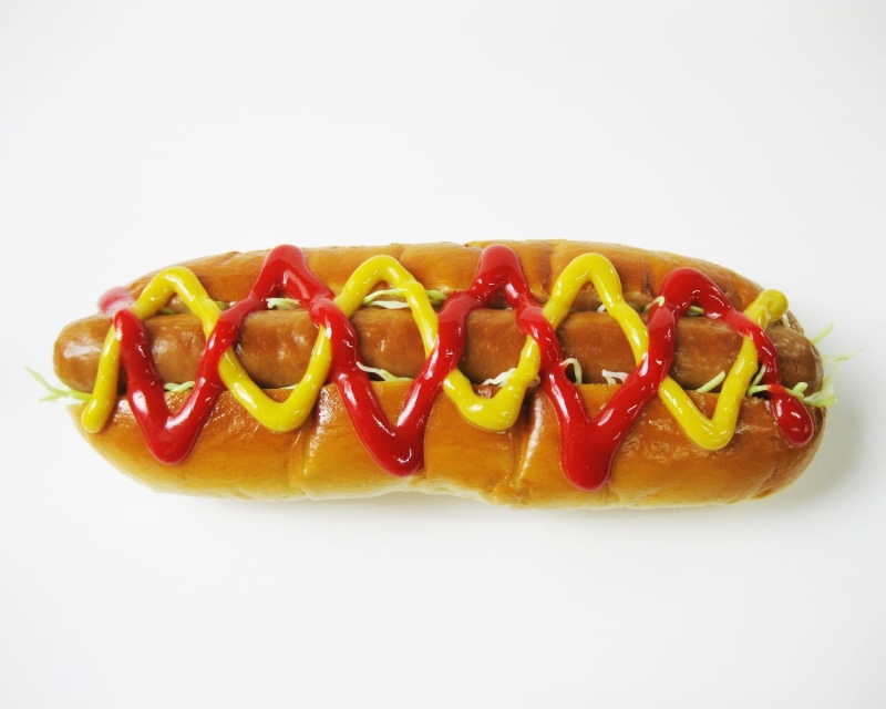 hot Dog, Hot, pepper, bell pepper, hot, food And Drink, dog, spice, white background, unhealthy Eating, no People, chili pepper, Mustard, Cabbage, pepper - vegetable
