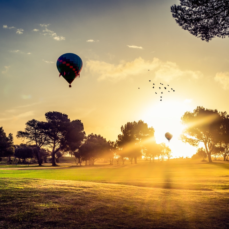 Sigma, balloons, multi Colored, sky, air, hot Air Balloon, nature, hot, 70mm, flying, scenery, Sunrise, Mallorca, hot air balloons, Canon  5D, 2K, Amanece