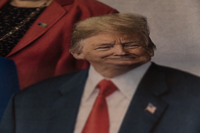 blend, business, portrait, well-dressed, front view, president, indoors, deformed, business person, 2K, beautiful, american, headshot, focus on foreground