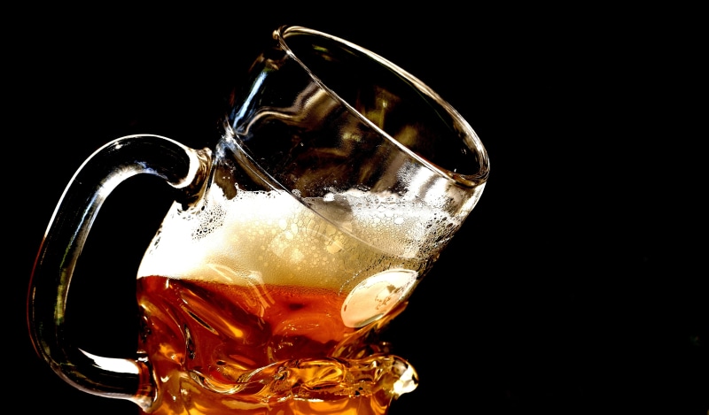 glass - material, full, brow, gold Colored, lager, beer mug, still life, beer - Alcohol, bent, bavarian, brewery, beer mugs, light beer, cold temperature