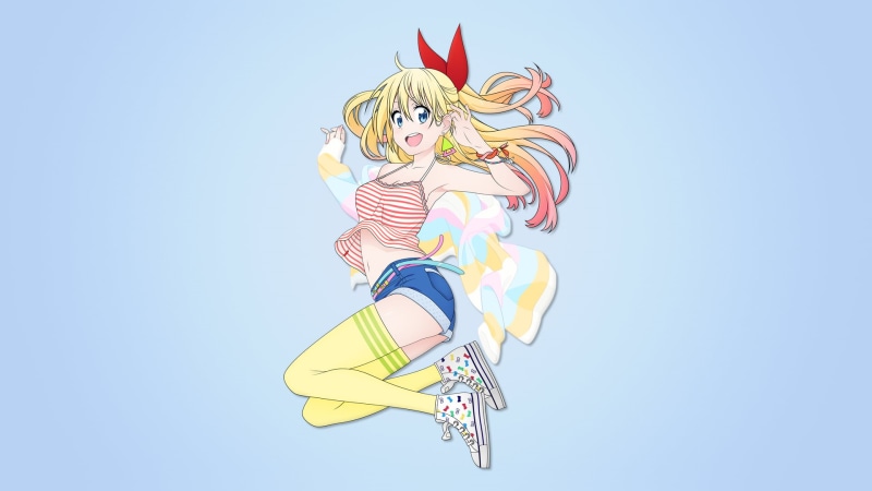 blue, no people, multi colored, animal representation, nature, spaghetti, photo, sky, art and craft, wind, strap, mid-air, flying, 1080P, Kirisaki Chitoge