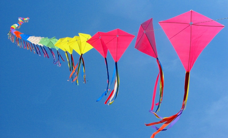 celebration, color, colorful, festival, holiday, variation, multi colored, assorted, art and craft, no people, choice, blue, day, kite - toy, colourful
