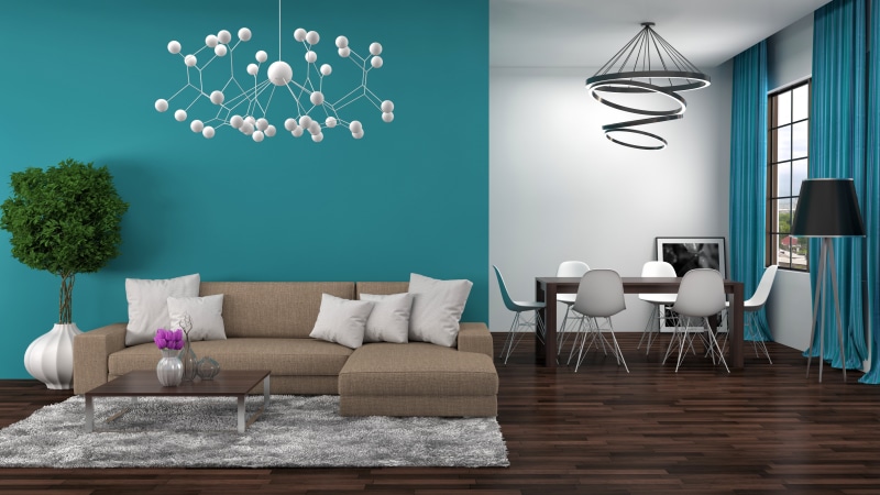 Living Room, 4K, Room, Man Made, Furniture, Sofa