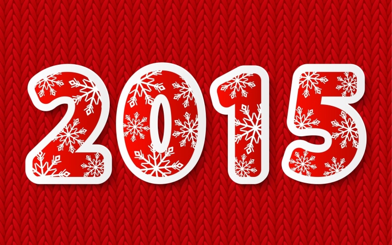 2015, 2K, snow, New Year