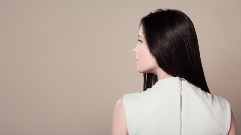 contemplation, human hair, women, advertising, photoshoot, girls, banner, white background, thoughts, wearing, hair, view, emotions, face painting, photo