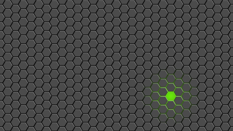 no people, backgrounds, tiled, close-up, green, circle, hexagon, shape, design, repetition, day, full frame, 1080P, geometric shape, science, abstract
