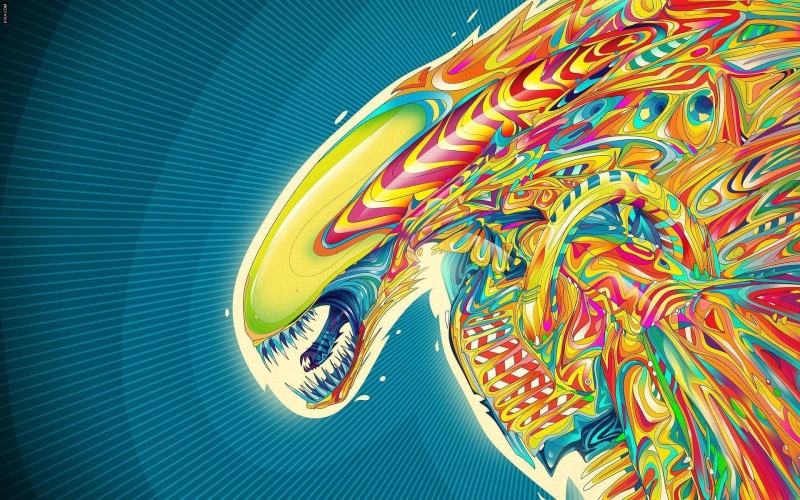 psychedelic, Alien (movie), Matei Apostolescu, 1080P