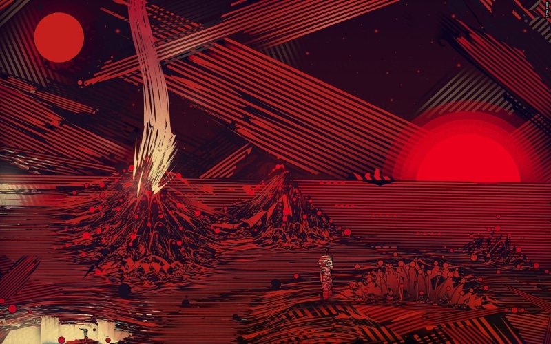 built structure, pattern, no people, ceiling, place of worship, low angle view, arts culture and entertainment, illuminated, matei apostolescu digital art lines volcano surreal circle artwork