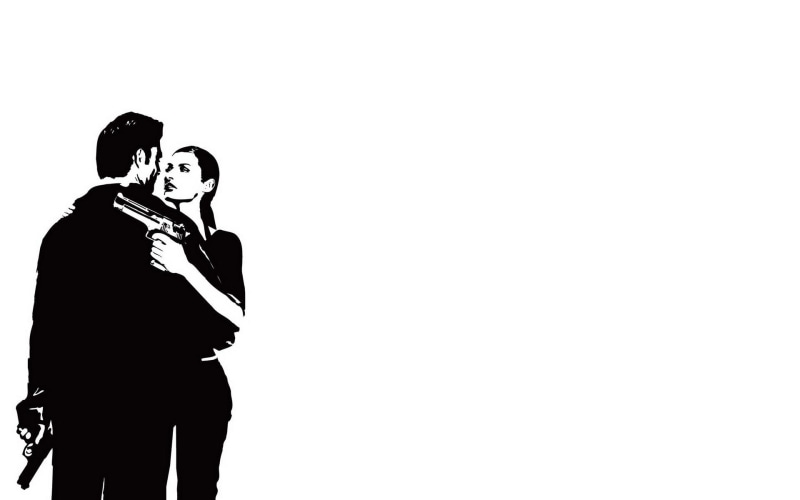 woman, games, gun, 1080P, illustration, facing, holding, 1920x1200, man, max payne, max, payne