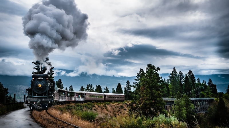 steam locomotive, 1080P, train