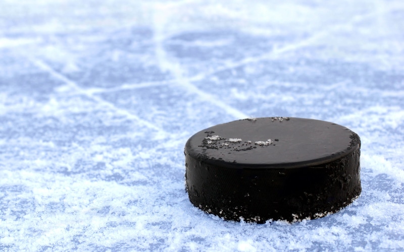 hockey, puck, 2K, black, ice
