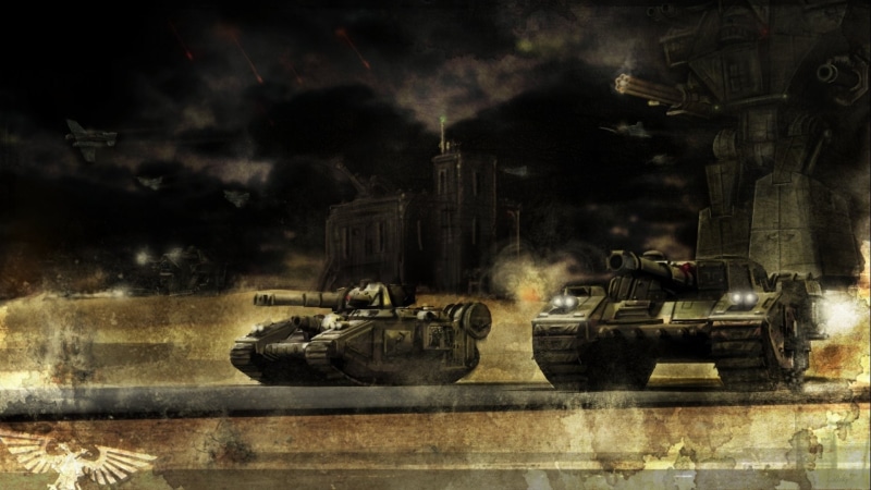 Warhammer, violence, night, armored tank, cannon, architecture, special forces, conflict, gun, smoke - physical structure, war, government, history, warrior