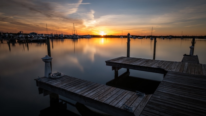 pier, outdoors, landscapes, sea, boat dock, seascape, fishing, yellow, geotagged  photo, water, depth, harbor, Landscape photography, travel, sunset, 1080P