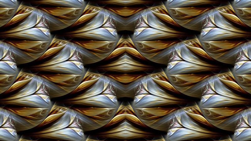 abstract, 1080P, symmetry, fractal, pattern, digital art
