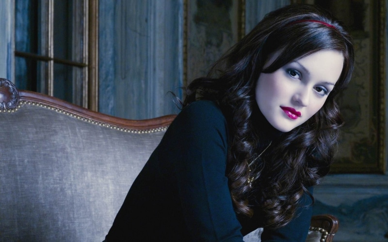 young adult, make-up, looking at camera, portrait, beautiful woman, women, leisure activity, Gossip Girl, lifestyles, Blair Waldorf, Leighton Meester, beauty