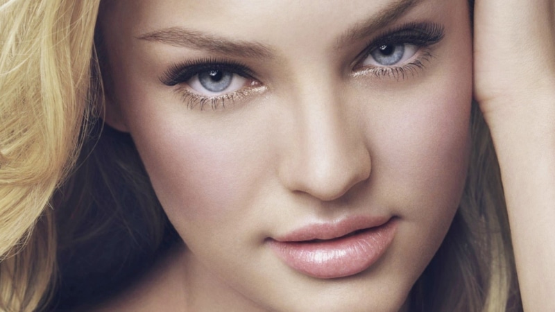 close, close-up, candice, blue eyes, 1080P, hd, swanepoel, candice swanepoel, make up