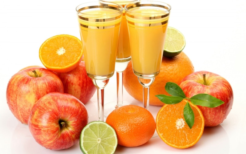 breakfast, slice, vitamin, orange - Fruit, drinking Glass, backgrounds, glass - Material, apples, wellbeing, four, juicy, vegetarian Food, dieting, grapefruit