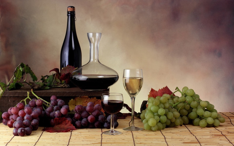 1080P, wine, no People, close-up, grapes, leaf, container, vine, gourmet, wineglass, cabernet Sauvignon Grape, food, food and drink, drink, barrel, refreshment