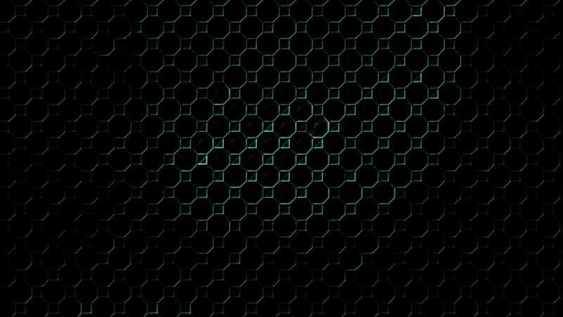 digital art, black background, octagons, square, abstract, minimalism, 1080P, simple, geometry, pattern