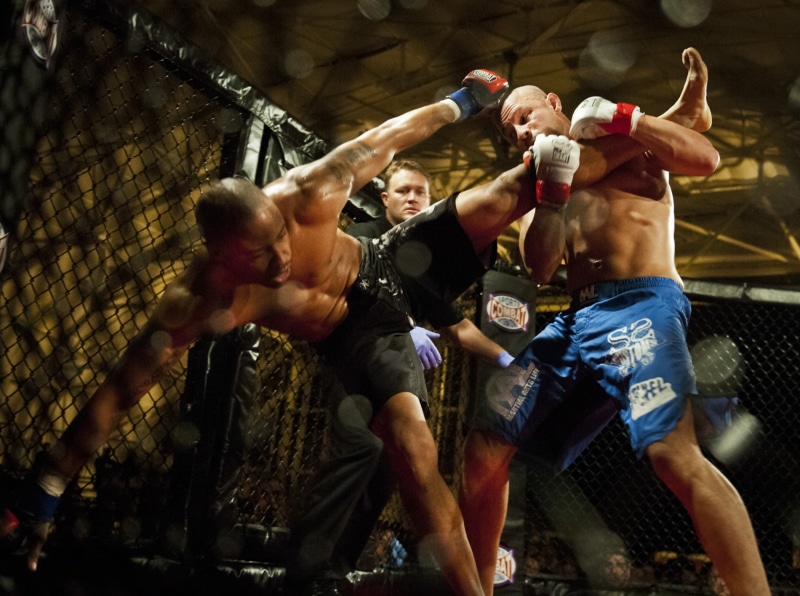 fighting, motion, close-up, effort, athlete, human arm, sports, competition, sport, macro, young adult, shirtless, boxing - sport, fighters, ring, group of people