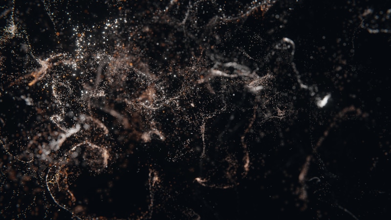 4K, Blender, floating particles, particle, 3D Abstract, render