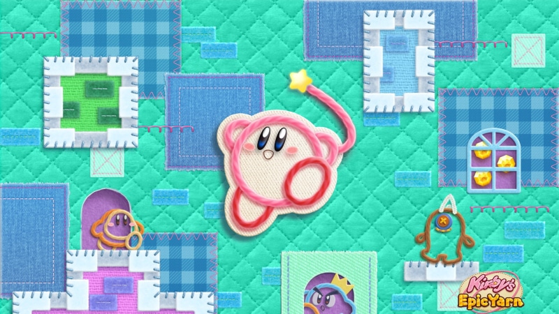 Kirbys Epic Yarn, Kirby, 1080P