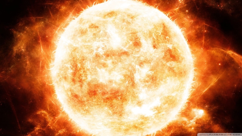 sun, stars, art, beautiful, hd, epic, Space, magnificent, 1080P