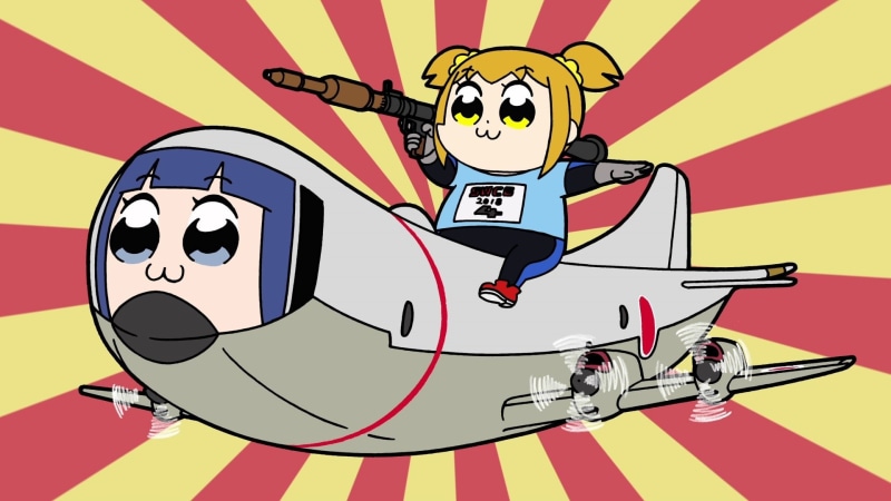 Pop Team Epic, Popuko (Pop Team Epic), Pipimi (Pop Team Epic), 1080P, Anime
